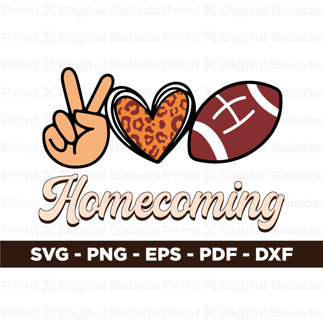 SVG / PNG Football Hoco SVG Football Etsy