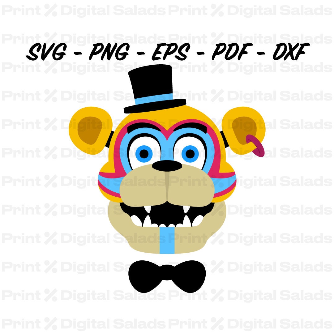 Five Nights At Freddys Teddy Bear Adesivos Clipart Vetor PNG