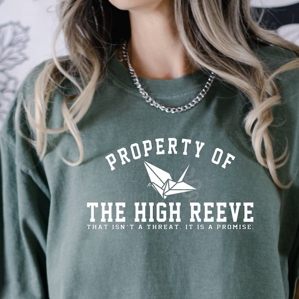 Property of The High Reeve Shirt | Dramione Fanfiction | Manacled | Senlinyu | High Reeve | AO3 | Fandom | Soft Style Shirt | Magical Shirt