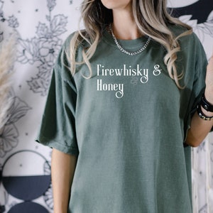 Firewhisky & Honey Shirt | The Debt of Time Shirt | Fanfiction | Marauders | Fandom | Soft Style Shirt | Wizard | Mischief Managed Shirt