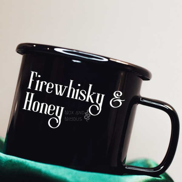 Firewhisky & Honey Mug | The Debt of Time Fanfiction | Marauders | Fandom | AO3 | Wattpad | 12 oz. Campfire Mug | Black Mug | Vintage Mug