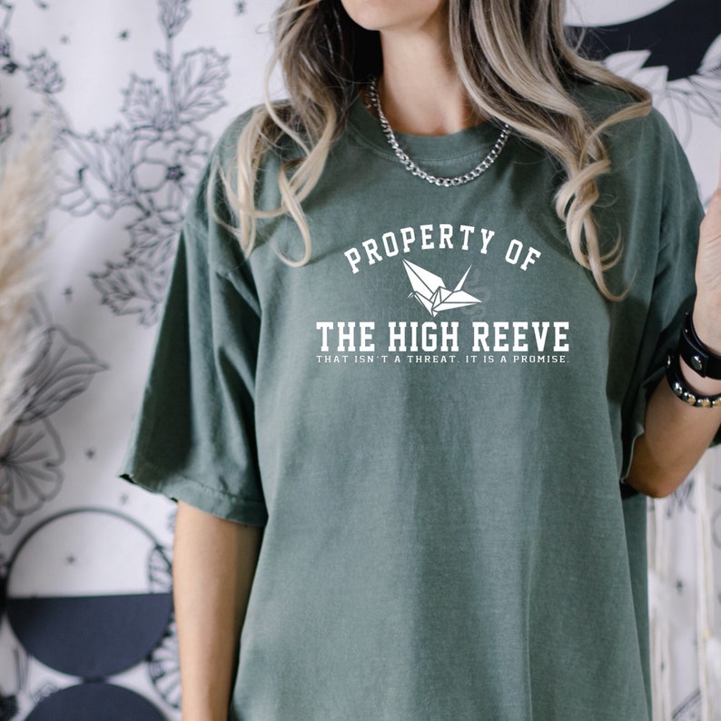Property of The High Reeve Shirt Dramione Fanfiction Manacled Senlinyu High Reeve AO3 Fandom Soft Style Shirt Magical Shirt image 1