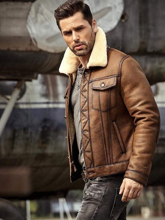 Chaqueta aviadora para hombres / Chaqueta B3 / Chaqueta -