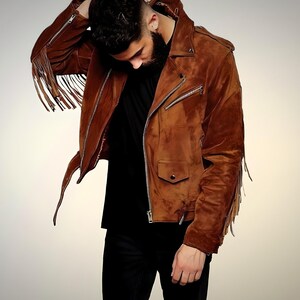 Mens Fringe Jacket Etsy Canada