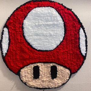 Red Mushroom rug
