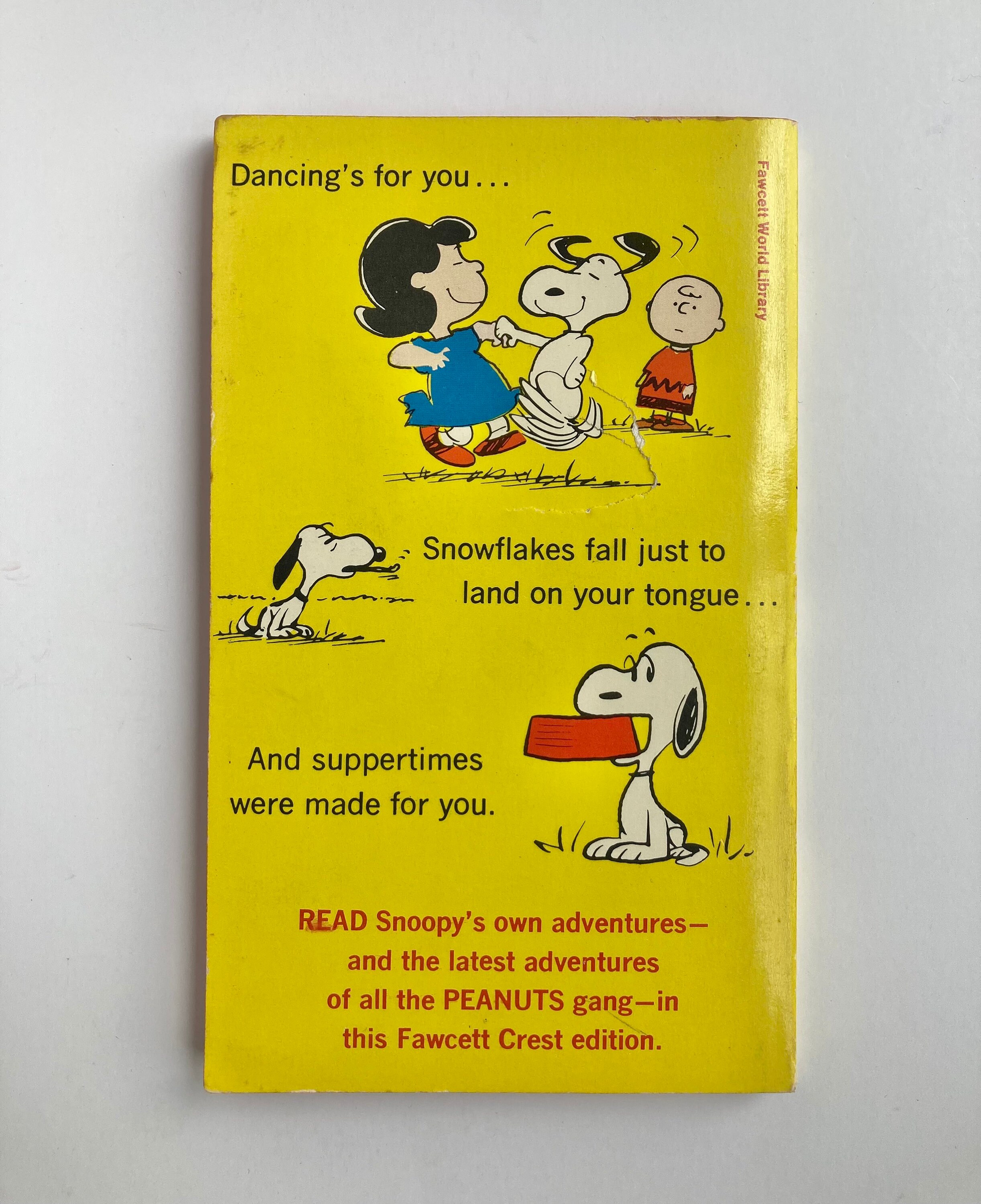 Vintage Its for You Snoopy Peanuts Comic Book Charles Schulz Etsy