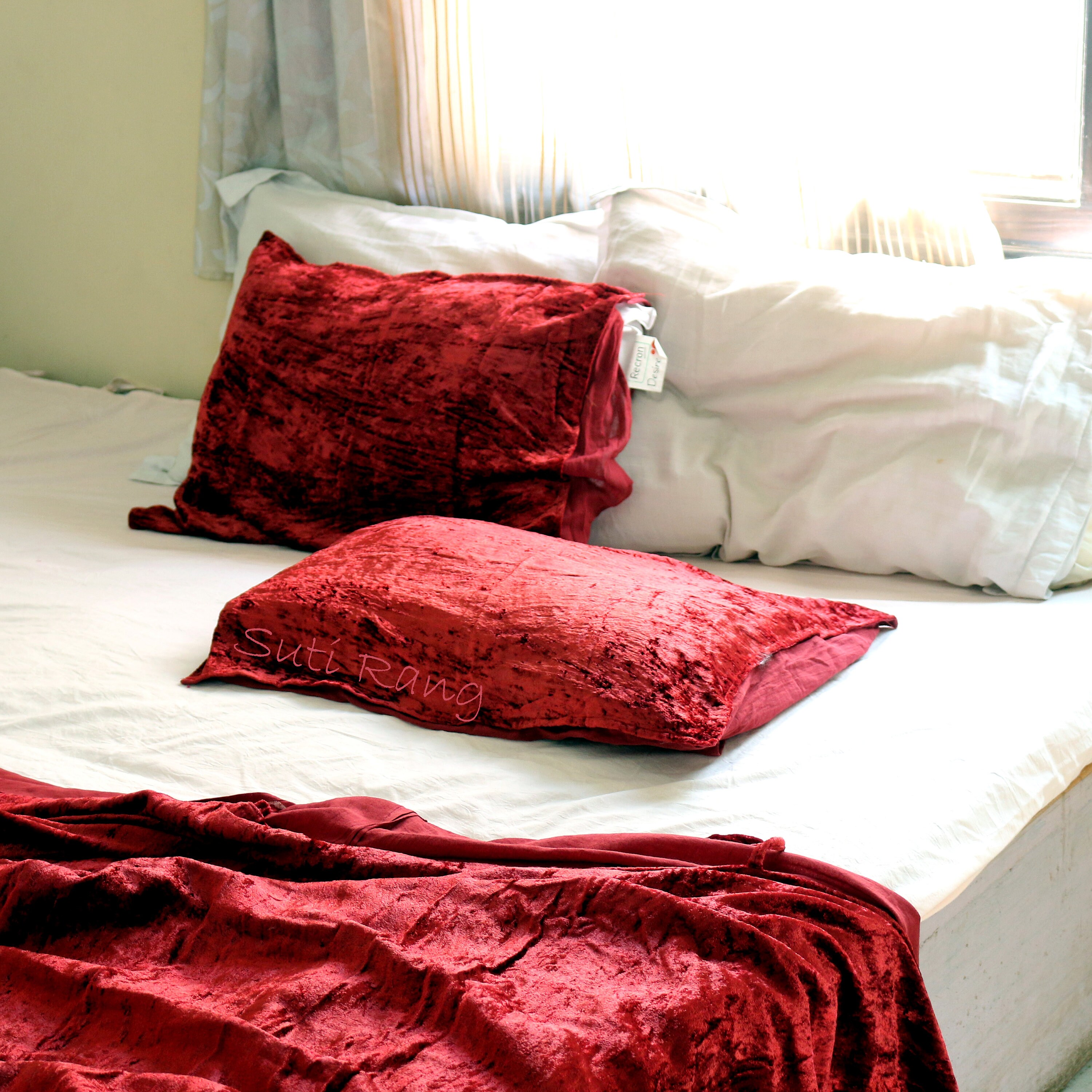 Crushed Velvet Duvet Cover 3 Piece Velvet Bedding Set Etsy