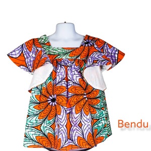 Girls floral print dress, African Clothing, Girls African Clothing, African baby Clothes, Summer clothing, Girls summer Dress, Easter dress