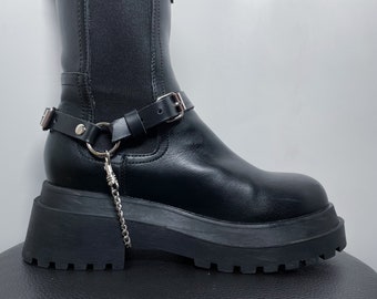 Leather Boot Strap, BootBelt "Classique"