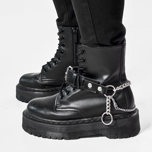Leather Boot Strap, BootBelt &quot;Ash&quot;