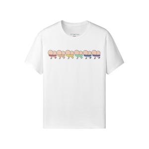 ブリブリレインボークレヨンしんちゃんアニメ Tシャツ