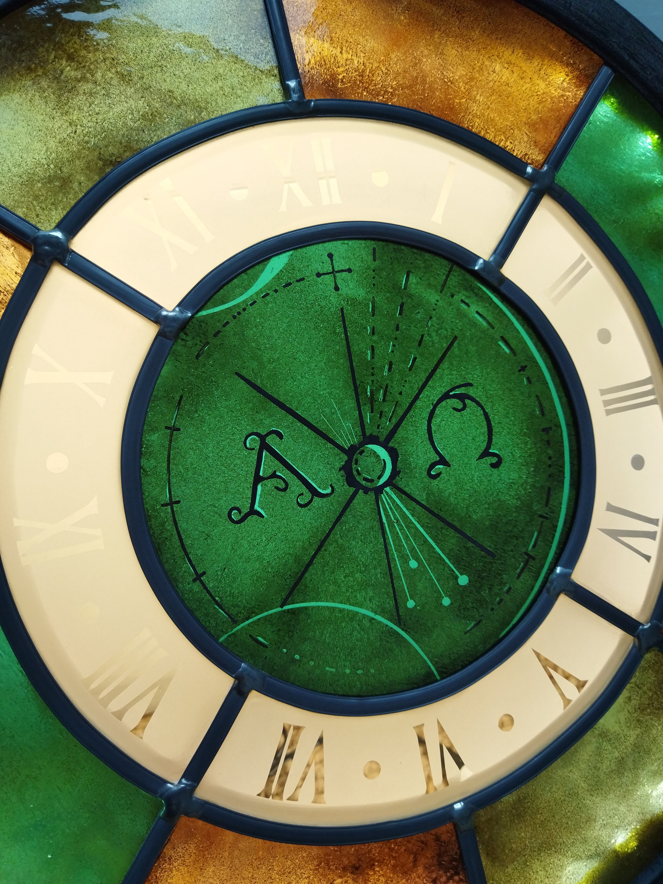 Vitrail Éclairé - Décoration Murale