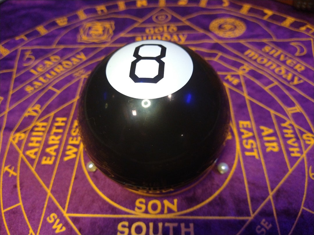 Magic 8 Ball Fortune Teller 3 Yes/no Question Video Etsy