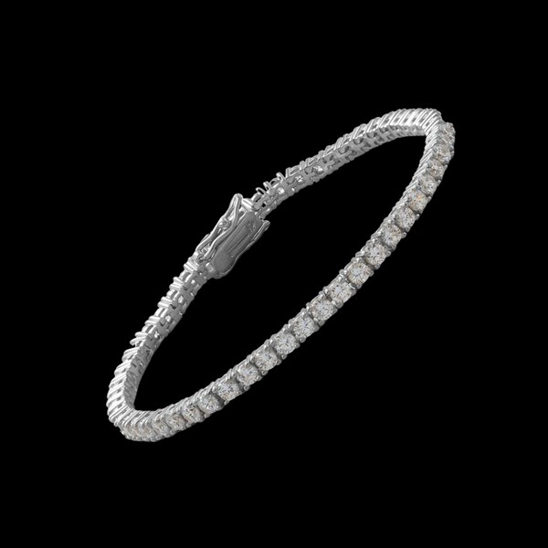 Fake Tennis Bracelet Etsy