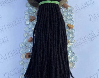 Microlocs 100 percent Human Hair Loc Extensions