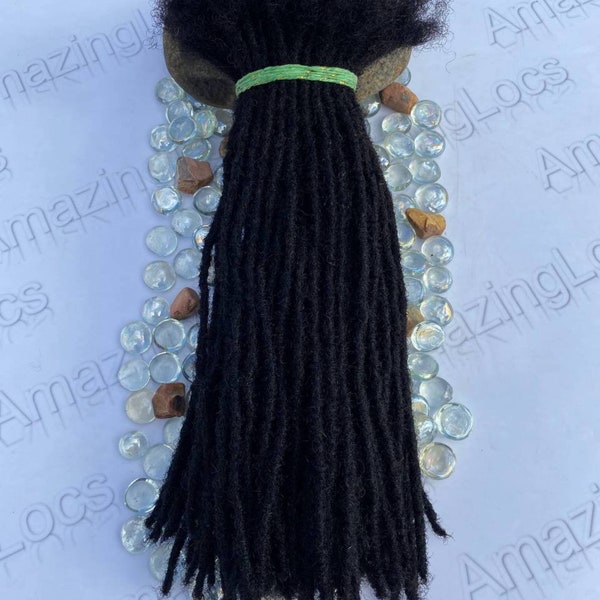 Microlocs 100 percent Human Hair Loc Extensions