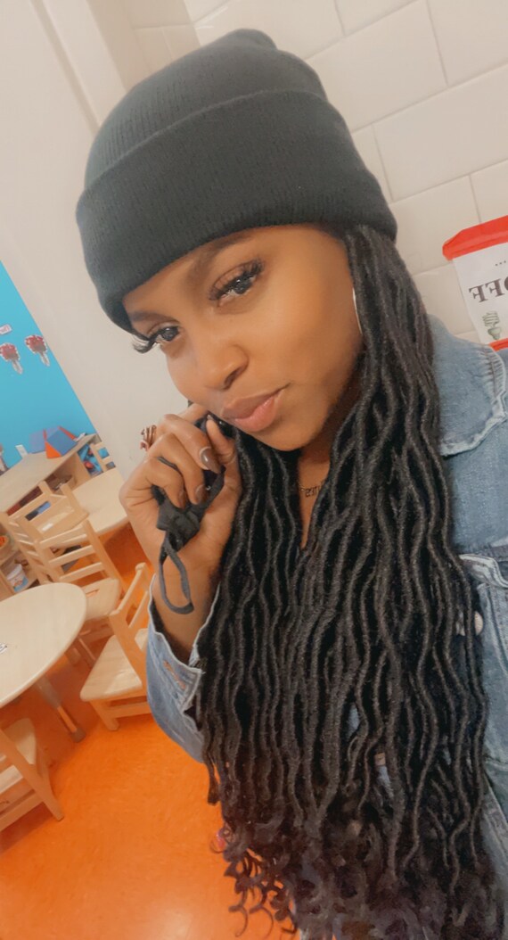 Loc Beanie Hat Beanie Wig Womens Hair 