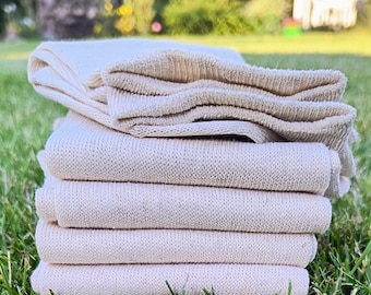 Juego de 5 pares de calcetines de lino natural, transpirables y cómodos para uso diario.
