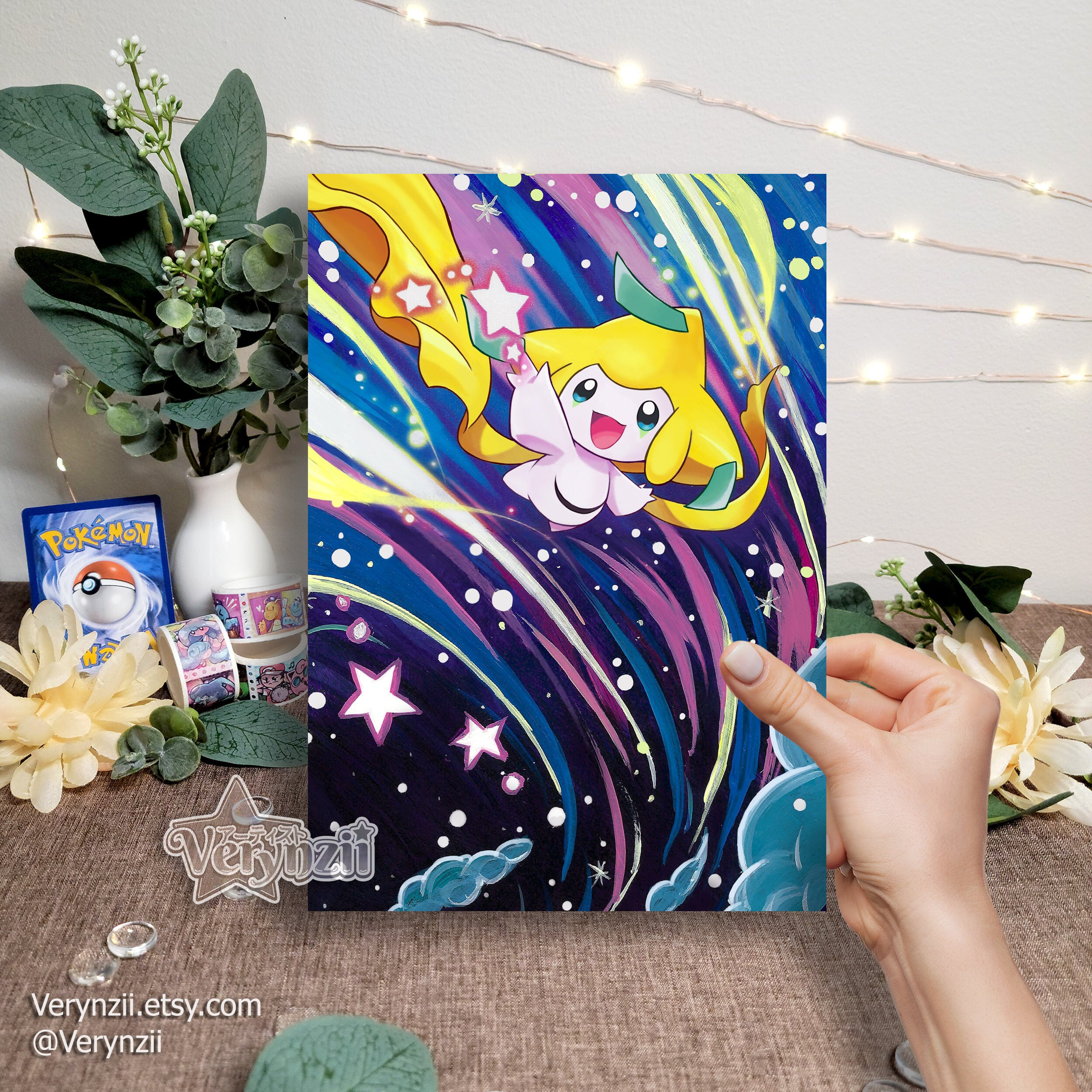 Jirachi Binder - Etsy