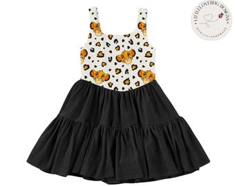 Lion King Simba Leopard Print Twirl Dress Mommy & Me Disney Park Outfit Pre Order
