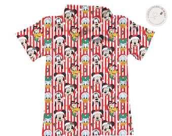 Preorder Disney Christmas Polo, Disney Mickey and Friends Polo Shirt, Disney Family Outfit, Disney Park Outfit, Matching Disney Shirts