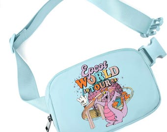 Epcot Figment Belt Bag | Disney Parks Fanny Pack  display picture 1
