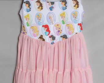 Ready to Ship Disney Princess Pink Tulle Twirl Dress | Park Outfit Women Vacation