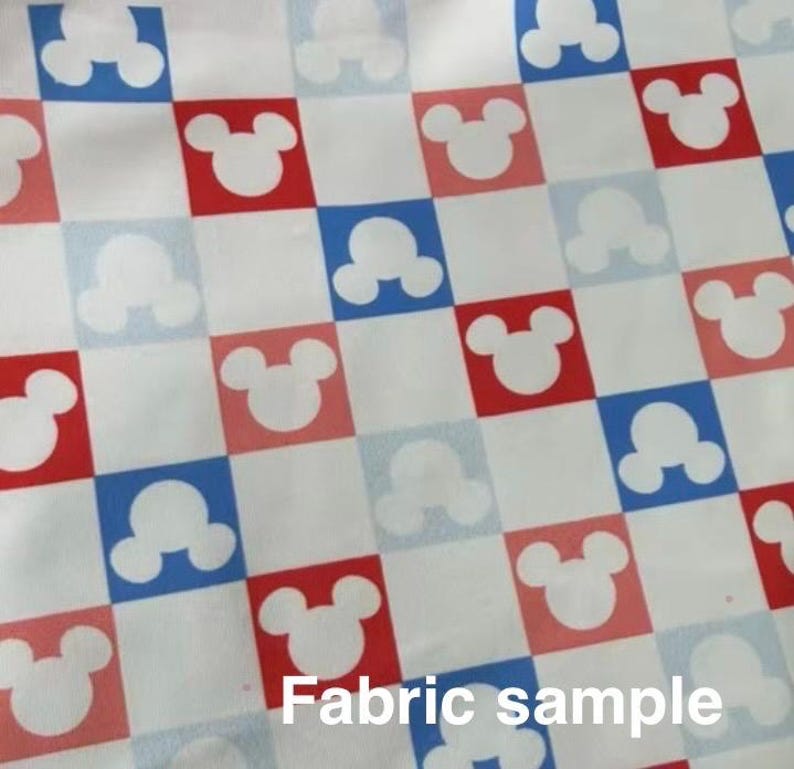 Ready to ship Patriotic Mickey Polo, 4th of July Theme Park Vacation Outfit, Family Matching Shirt, image 3