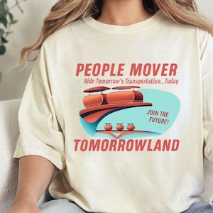 PeopleMover Comfort Colors Shirt: Retro Magic Kingdom Tee