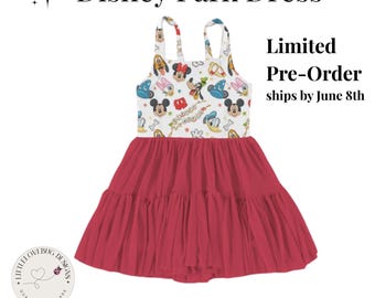 Mickey Minnie Tulle Twirl Dress Pre-Order | Disney Park Classic Outfit Women