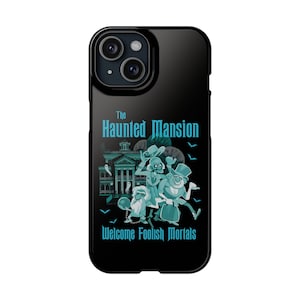Phone Case, Disney Haunted Mansion Slim Case, Halloween Cover, Spooky iPhone Protector, Scary Samsung Skin, Creepy Cellphone Shell
