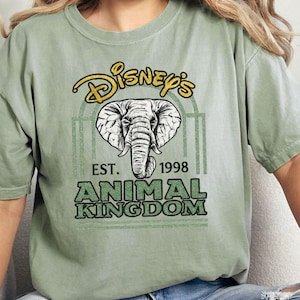 Comfort Colors Disney Animal Kingdom Safari Shirt, Vintage Disney Tee, Harambe Wildlife Reserve T-Shirt, Kilimanjaro Safari Park Outfit