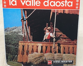 GAF View-Master set C061i La Valle d'Aosta (very rare)