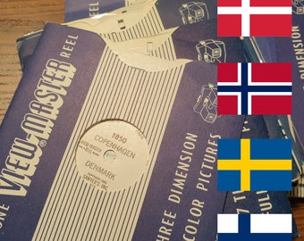 Scandinavia single reels View-Master