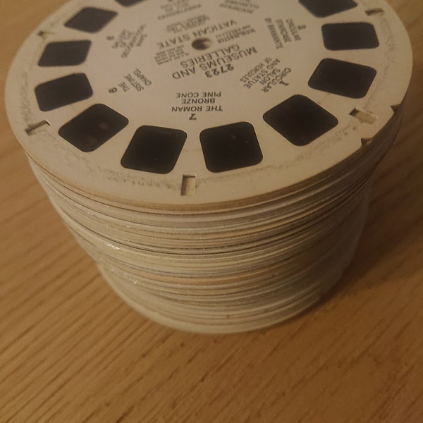 Pile of Sawyer's View-Master single reels (sold seperately)