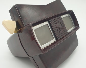 Visionneuse View-Master modèle E de Saywer fabriquée en France