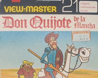 GAF View-Master set BD 180 Sp Don Quijote in blister package