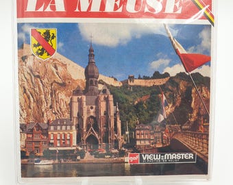 La Meuse Belgium viewmaster C365 3 reel set trifold package