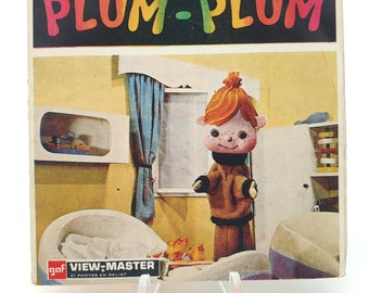 GAF View-Master set B415F Plum-Plum