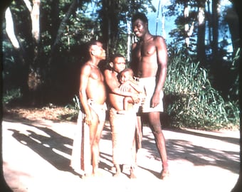 Simple bobine Sawyer's View-Master, ancien Congo belge et Ruanda (vendus séparément)