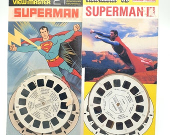 Superman View-Master blister sets sold separately