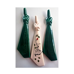 Whirling Dervish Figurine Wall Hanging, Handcrafted Spiritual Home Decor, Housewarming Gift, Thoughtful Gift for Spiritual Seekers