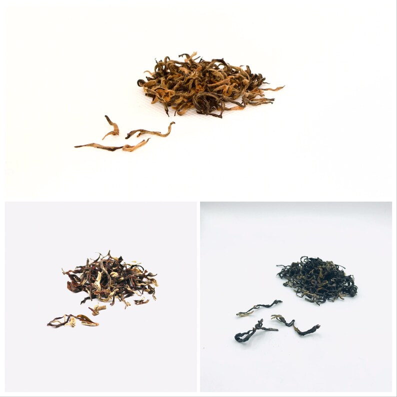 Organic Tea Samplers Total 3 Samples Green Tea White Tea Etsy