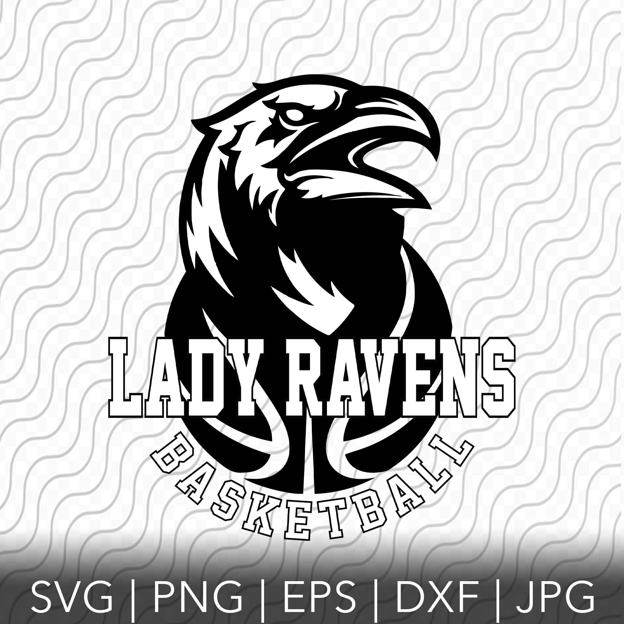 Ravens Basketball, Lady Ravens Basketball, Mascot, Sport Team Logo