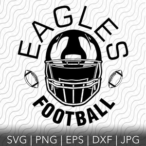 Eagles Football Helmet SVG PNG EPS Dxf Jpg Files for - Etsy
