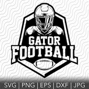 Gator Football, Sports Team, SVG, PNG, EPS, dxf, jpg files for Cricut or Silhouette