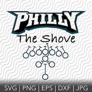 Philly The Shove SVG