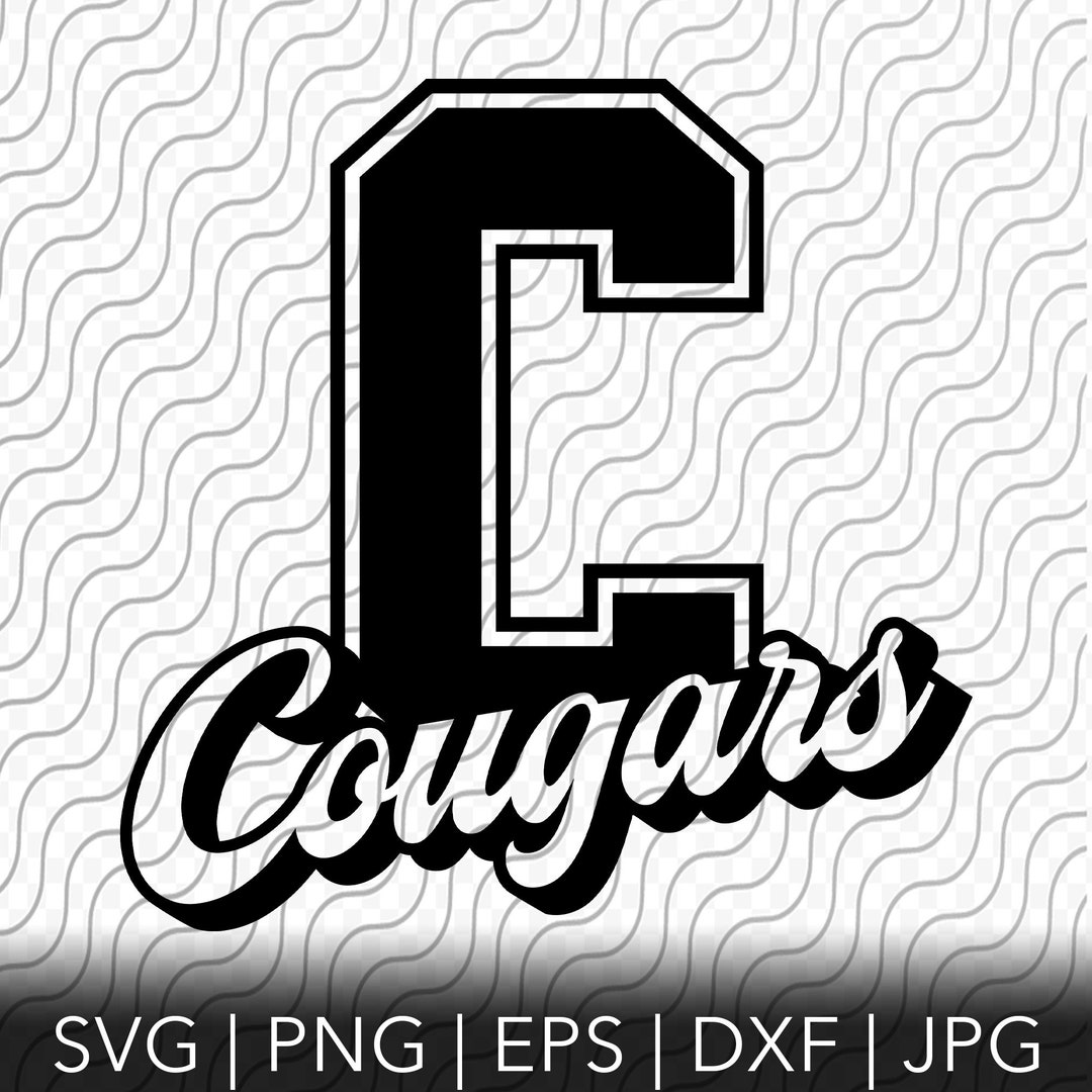 Cougars Svg, Cougars Team Pride, School Mascot, Mascot Shirt Svg ...