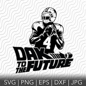 Quarterback 4 Silhouette, Cutting Template, svg, png, eps, dxf, jpg files for Cricut or Silhouette