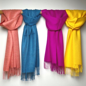 Andean Glory Baby Alpaca Scarf, Unisex, Alpaca Winter Scarf, Wool Colorful Scarf, Sarga alpaca scarf